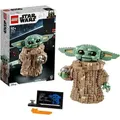 Produktbild: LEGO 75318 Star Wars: The Mandalorian Das Kind, große Baby-Yoda-Figur zum Bauen und Sammeln für Fans ab 10 Jahren, tolle Zimmer-Deko für Fans, G... - Silber