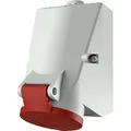 Produktbild: Mennekes 419 CEE Wandsteckdose mit TwinCONTACT 16A, 5p, 6h, 400V, IP44