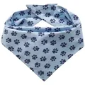 Produktbild: Mate for dogs Tier-Halstuch Hunde Bandana Kopftücher Hundehalstuch Dreieckstuch für Hunde, in versch. Größen blau M