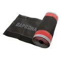 Produktbild: DAPRONA Firstband Alu - 330mm x 5m Schwarz (RAL 9005) Rollfirst für eine optimale Dachfirst Abdeckung, Super Butylkleber