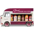 Produktbild: Thoughtfully - Street Food Saucen Geschenkset - Food Truck Set Mit 6 Würzigen Fleisch- und Grillsaucen