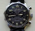 Produktbild: JUNGHANS Herren Uhr Meister Pilot Chronoscope Black Ref. 27/3493.00 NEU FULL SET