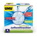 Produktbild: UHU Luftentfeuchter 50505 Turbo-Tabs, Granulat, 0,1 Liter in 24 Stunden, 2x 100g, Nachfüllpack, bis 10 m³