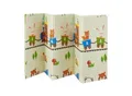 Produktbild: Juskys Kinder Spielmatte Toni 180x200 cm Tiere - XXL Matte Schaumstoff - faltbar & soft - Grün