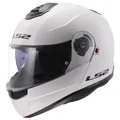 Produktbild: LS2 FF908 Strobe II Solid Klapphelm Motorradhelm gloss white M