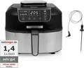 Produktbild: Princess 01.182092.01.001 Airfryer Grill, Heißluftfritteuse, 5,6 l, 265 °C, 8 Person(en), Einzelbild, Schwarz, Silber