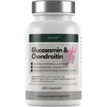 Produktbild: Glucosamin Chondroitin, 180 Kaps.mit Curcuma, Weihrauch, Hyaluronsäure,  EXVital