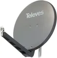 Produktbild: Televes S85QSD-G - 10,7 - 12,75 GHz - 39,5 dBi - Graphit - Aluminium - 85 cm - 850 mm