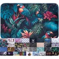 Produktbild: Sanilo Badteppich, viele schöne Badematten zur Auswahl, Badvorleger sehr weich und rutschfest, waschbar und schnelltrocknend (Exotic, 50 x 80 cm)