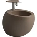Produktbild: LAUFEN Alessi one Wand-Bidet, 1 Hahnloch, 390x585mm, verdeckter Überlauf, H8309711883041, Farbe: Kaffee matt