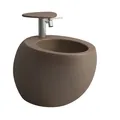 Produktbild: LAUFEN Alessi one Wand-Bidet, 1 Hahnloch, 390x585mm, verdeckter Überlauf,