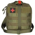 Produktbild: Tasche Erste-Hilfe groß MOLLE oliv First Aid Verbandstasche Wandern Notfall