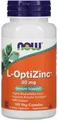 Produktbild: NOW Foods L-OptiZinc 30 mg 100 Veg Capsules