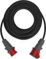 Produktbild: Brennenstuhl Professional CEE Verlängerungskabel IP44 (25m Kabel, H07RN-F 5G2,5, 5-polig mit CEE Stecker und Kupplung, für den Außenbereich IP44, Made in Germany) schwarz