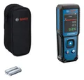 Produktbild: Bosch Professional Materialfeuchtigkeitsmesser GMM 1-15 mit 2 x 1,5 V Batterie LR6 (AA) - in Tasche - 0601078200
