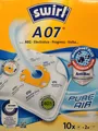 Produktbild: Swirl A 07 MicroPor 10er Pack Staubsaugerbeutel A07 Vorratspack - frei Haus DHL