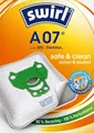 Produktbild: Swirl A07 MicroPor Plus Staubsaugerbeutel AEG Electrolux Volta 10Stk