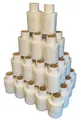 Produktbild: 40 x Mini Stretchfolie 10 cm Rollen 23 my + Abroller (transparent)