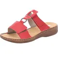 Produktbild: Rieker V2885 33 Komfort Pantolette Rot, Rot, Gr. 39 - Rot - 39