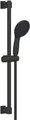 Produktbild: Grohe Vitalio Start - Brausegarnitur: Handbrause, Stange und Schlauch, 2 Strahlarten, schwarz matt