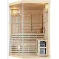 Produktbild: Sauna TALLINN für 3 Personen, HEMLOCK, 150x150x200 cm, 6 kW Ofenleistung