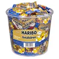 Produktbild: Haribo Goldbären Gute Nacht 100 Minibeutel mit Fruchtgummi 1200g