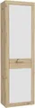 Produktbild: FORTE Garderobenschrank Baccio (B/H/T ca. 58,3x33,81x96,8 cm) Garderobenschrank, Rahmenoptik, Keiderstange