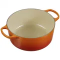 Produktbild: Le Creuset Signature Bräter rund 26 cm ofenrot