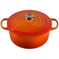 Produktbild: Le Creuset Signature Bräter rund 26 cm ofenrot