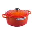 Produktbild: Le Creuset Bräter Signature Rund Gusseisen Ofenrot 26cm Kochen und Braten