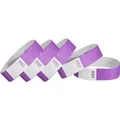 Produktbild: Böttcher-AG Einlassbänder sb-017cl, aus Tyvek, lila, 100 Stück