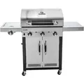 Produktbild: Char-Broil Gasgrill + Advantage 345S + TRU-Infrared Technology + 3 Edelstahl-Brenner + Gusseisen Roste + Seitenbrenner + SureFire Zündung + 140897