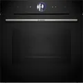 Produktbild: Bosch HRG7764B1 - Serie 8 Backofen mit 5 Jahre Garantie, Schwarz, 3 Stufen Dampfzugabe, 3D Heissluft, 60 x 60 cm