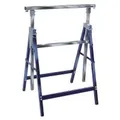 Produktbild: Brennenstuhl MB 160 H - Tragbare Werkbank - Stahl - Blau - Silber - 160 kg - 680 mm - 1300 mm (1444700)