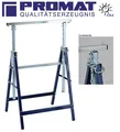 Produktbild: 2 Stück PROMAT Arbeitsbock / Gerüstbock bis 160kg ,Höhe verstellbar 820 - 1300mm