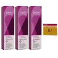 Produktbild: Londa Professional permanente Cremehaarfarbe Extra Rich 3 x 60 ml 6/ dunkelblond