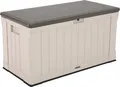 Produktbild: Lifetime Kunststoff Gartenbox Harmony 440 L Auflagenbox & Gartentruhe Lichtgrau 64x128x67 cm