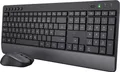 Produktbild: Trust Trezo Tastatur Maus Set Kabellos, Deutsches QWERTZ-Layout, Nachhaltiges Design, Schwarz