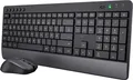 Produktbild: Trust Trezo Comfort - Tastatur-und-Maus-Set - kabellos - Deutsch - Schwarz - Pappschachtel (24532)
