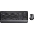 Produktbild: Trust Tastatur Trezo Comfort 24532, mit Funkmaus, Handballenauflage, USB, schwarz