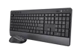 Produktbild: Trust Trezo komfortables Set aus kabelloser Tastatur und Maus #29932479