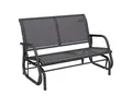 Produktbild: Outsunny Schaukelbank Metall, Texteline-Gewebe