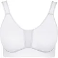 Produktbild: Viania Bügel-BH Sport-BH ohne Bügel Uni weiß Cup E: 90