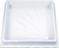 Produktbild: Duschwanne 68 x 68 Kunststoff weiß Dusche Bad für Wohnmobil Caravan 64108r NEU