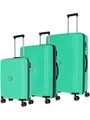 Produktbild: travelite Koffer 076940-80, Travelite ORBITA 4w L/M/S Trolley Set Grün 076940-80