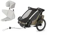 Produktbild: Thule Chariot Cross 2er Double Multisport Fahrradanhänger Anhänger Faded Khak...