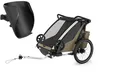Produktbild: Thule Chariot Cross 2er Double Multisport Fahrradanhänger Anhänger Faded Khak...