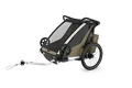 Produktbild: Thule Chariot Cross 2er Double Multisport Fahrradanhänger Anhänger Faded Khaki