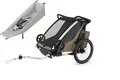 Produktbild: Thule Chariot Cross 2er Double Multisport Fahrradanhänger Anhänger Faded Khak...