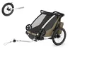 Produktbild: Thule Chariot Cross 2er Double Multisport Fahrradanhänger Anhänger Faded Khak...